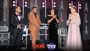 Premios La Flor 2025 reconoce lo mejor del talento dominicano en emotiva gala