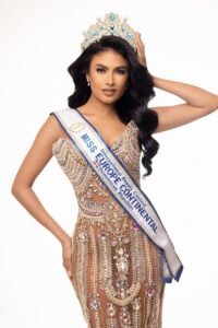 Stiffany Lerebours representa a la República Dominicana en el Miss Europa Continental; mañana es la gran final