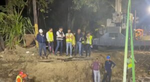 Coraasan, Inapa, Estrella y AlcarAW logran en tiempo récord solución de avería en tubería acueducto Cibao Central