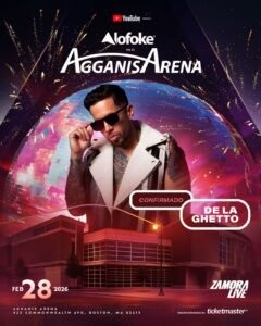 De La Ghetto, estrella internacional confirmada para “Alofoke en el Agganis”