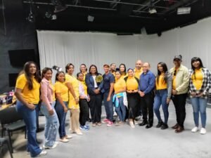 SNTP Santo Domingo Oeste supervisa avance de la carrera técnica en Periodismo Audiovisual y Transmedia impartida por INFOTEP