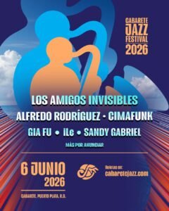 Cabarete Jazz Festival realizará su segunda edición el 6 de junio; anuncian cartelera