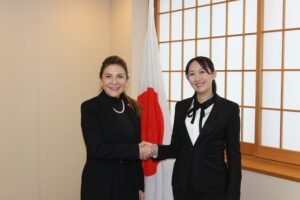 Carolina resalta labor de los dominicanos residentes en el exterior durante su visita a Japón