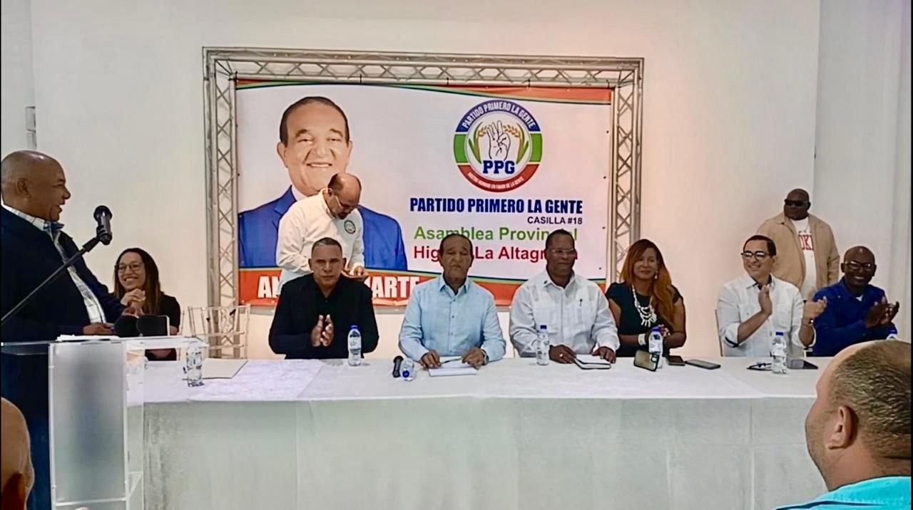 Antonio Marte impulsa expansión nacional y juramenta directiva del PPG en Higüey