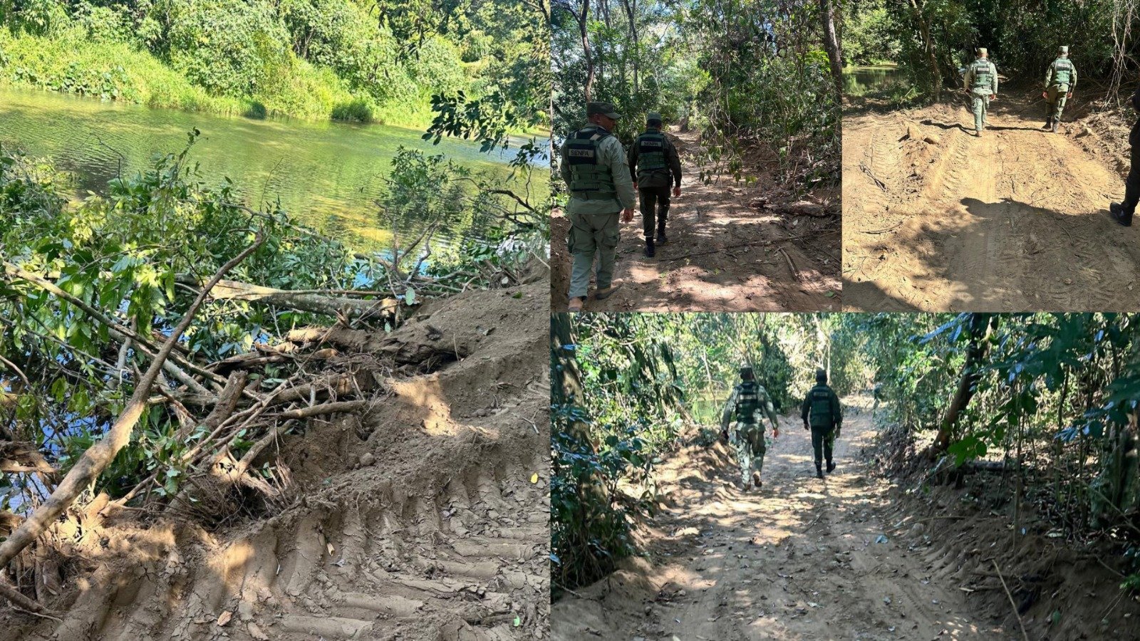 Indignación por crimen ecológico en la ribera del Río Ámina