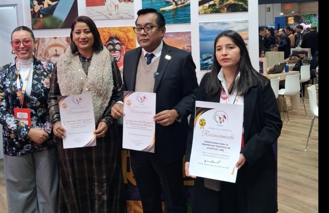 FIPETUR y el gobierno de Guerrero firman convenio estratégico para impulsar el turismo y entregan reconocimientos
