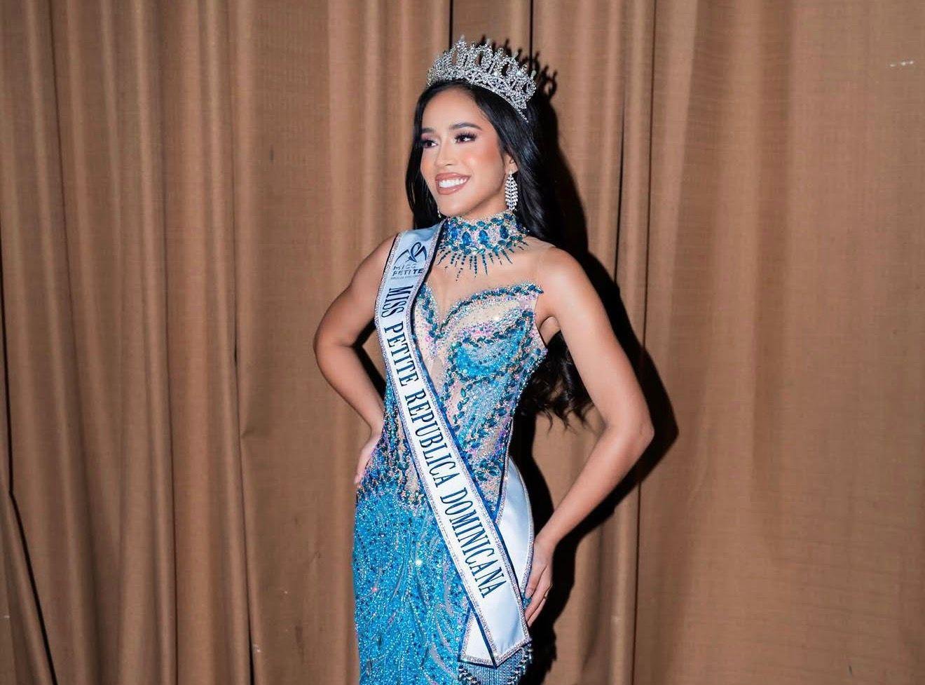 Ashley Joga rumbo al Miss Petite International tras ganar la corona nacional