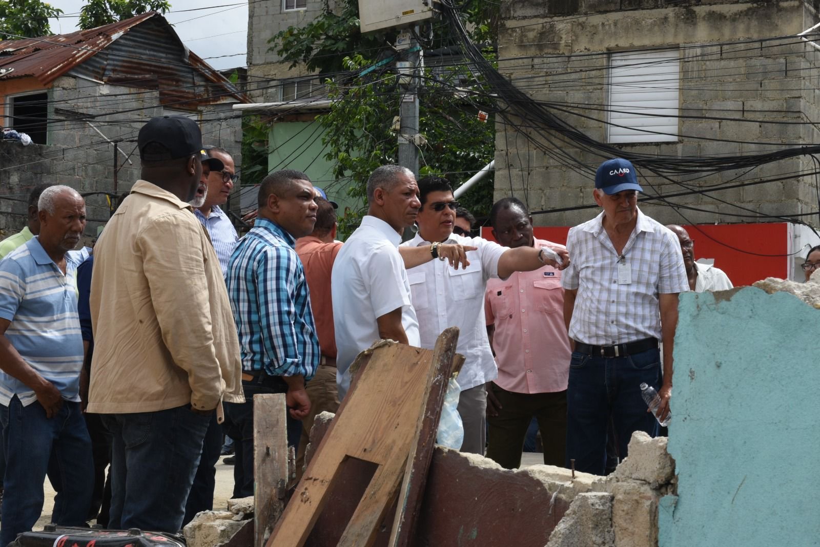 Fellito Suberví asegura CAASD pondrá fin a inundación cañada Juan Valdez en Los Ríos; pide a ciudadanos no afectar resultados con basura