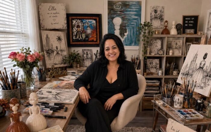 Meliza Ruby Abreu transforma sus raíces dominicanas en arte contemporáneo desde Estados Unidos
