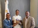 Miss Monte Plata, Gabriela Fabián, recibe respaldo de artesanos y autoridades locales rumbo 