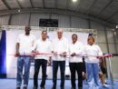 Presidente Abinader y ministro Kelvin Cruz entregan multiuso Dante Lemonier en Los Alcarrizos