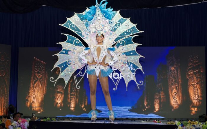 La creatividad dominicana deslumbra en la Competencia de Trajes Típicos del Miss Universo RD 2026