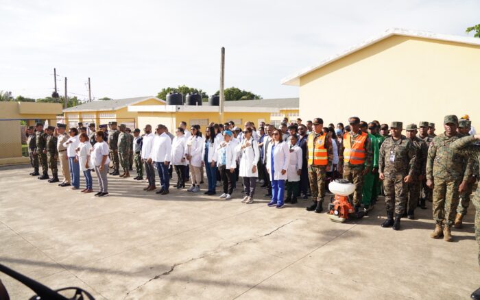 Ministerio de Defensa desarrolla amplio operativo médico y jornada cívico-social en Monte Plata