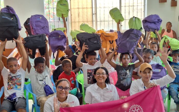 Club Rotaract San Cristóbal realizó con éxito jornada a la Escuela con Rotaract