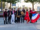 Yanco Santana y su Orquesta EL DOMI hacen historia al llevar el merengue y la bachata a la televisión nacional de Rusia