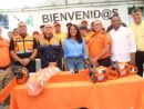 Scarlet Benzán entrega equipos y utilería a la Defensa Civil de Santo Domingo Oeste