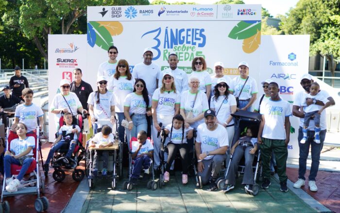 Ángeles sobre Ruedas llena de alegría, solidaridad e inclusión el Parque Iberoamericano